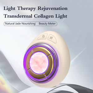 Dispositivo de Belleza para el Cuidado de la Piel, Rodillo de Jade Eléctrico, Herramienta de Alta Frecuencia, Vibración Galvánica, Masajeador Facial con Microcorriente Calefactada - Product Image 3