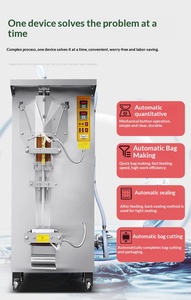 Macchina per il Confezionamento di Liquidi e Bevande 2026 di Alta Qualità, Piccola, Completamente Automatica e Intelligente, con Pesatura e Riempimento Rapido, per Film in PE e Latte - Product Image 2