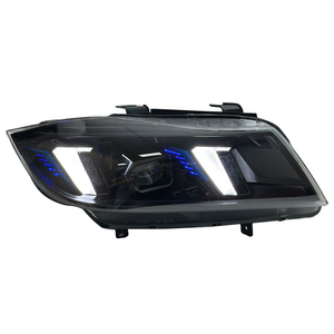 Phares LED Snake Eye E90 E91 pour <span class=keywords><strong>BMW</strong></span> Série <span class=keywords><strong>3</strong></span> <span class=keywords><strong>320i</strong></span> 330i 335i, remplacement des phares Xénon/Halogène, 2005-2012 - Product Image 2