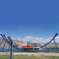 Équipement de parc d'attractions Ufo passionnant méga disco volant amusant manèges à thème divertissement équipement d'attraction extrême ufo