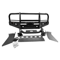 Off Road 4x4 Auto Part Pickup Steel Power Coating Pare-chocs avant Bull Bar pour Toyota Land Cruiser