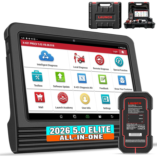 LAUNCH Original X431 PRO V5.0 Bi-Directional Car Diagnostic Tools OBD2 Scan Tool Car Diagnostic As X431 PROS V5.0 PRO3 PRO V+