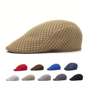 Casquette Béret Personnalisée CXY – Casquettes de Golf et de Conduite en Tissu Mesh Respirant pour Parents et Enfants – Casquette d'Été Respirante à Visière Courte - Product Image 1