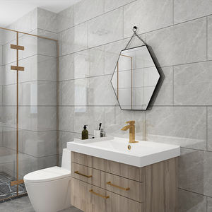 Gran oferta, papel de pared de mármol moderno, PVC adhesivo de papel tapiz, impermeable, nuevo diseño, pegatina de azulejo de pared para baño, 1 año de garantía - Product Image 3