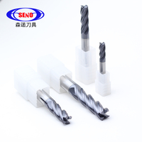 Fraise à queue carrée en carbure monobloc HRC60 pour tour CNC Zhuzhou SENO