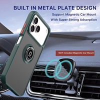 Étui antichoc avec support magnétique pour ZTE Blade V80 Pro/V80 Vita, support de voiture magnétique, béquille, coque de protection pour téléphone