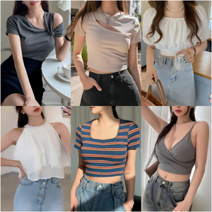 เสื้อผ้ามือสองราคาถูก ปี 2026 ขายส่ง ชุดลำลอง เสื้อยืด แพ็คแบบคละ ส่งแบบสุ่ม คละแบบ - Product Image 3