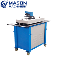 Machine à former les conduits HVAC Mason SA-12HB - Rollformer carré à 6 fonctions pour pliage Pittsburgh, épaisseur de tôle 0,5-1,2 mm, utilisation facile