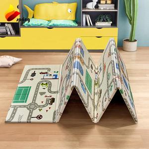 Produits pour bébés légers et pliables <span class=keywords><strong>Jeu</strong></span> de gymnastique pour enfants Motifs adorables et réversibles <span class=keywords><strong>Tapis</strong></span> de <span class=keywords><strong>jeu</strong></span> pour bébé - Product Image 2