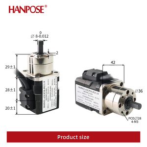 42ep28-pg giảm ratio3.71-1 5.18 hộp số động cơ + cl42 điều khiển giảm tốc hành tinh 3D máy in nema17 vòng khép kín động cơ bước - Product Image 3