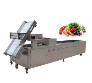 ZH Industrial Vegetable Air Bubble Cleaner Fruit Vegetable Cabbage Washer Washing Machine Fruit And Vegetable Washer