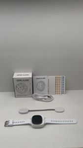 Alarme d'énurésie pour enfants avec montre-récepteur portable, capteur rechargeable et modes de rappel sonore et par vibration - Product Image 2