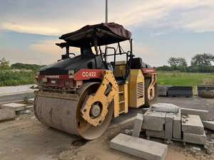 Haute qualité utilisée DYNAPAC CC 422 hydraulique vibrant rouleau compresseur industriel compacteur Machine noyau de pompe prix compétitif vente - Product Image 3