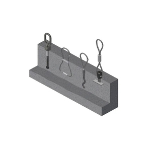 Kết nối tròn bê tông đúc sẵn mạ kẽm nhúng nóng đúc trong các vòng nâng dây - Product Image 5