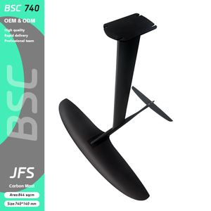 JFS Advanced BSC 740 Carbon Fiber Hydrofoil 844 Sq Area Lightweight for All-Around SUP With Customized Logo JFS BSC 740 Jfs-Axis - Product Image 2