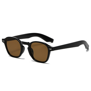 Nouvelles Lunettes de Soleil Rétro Classiques Personnalisées Tendance Anti-lumière Bleue UV400 Monture Complète Unisexe Protection Solaire - Product Image 5