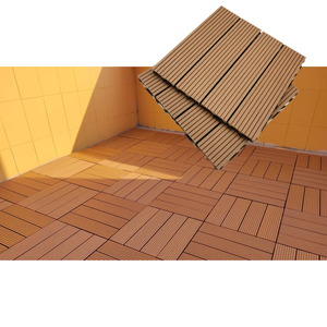 Dalles de terrasse en WPC pour extérieur, revêtement de sol composite bois-plastique pour intérieur - Product Image 2
