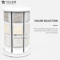 Support de tour de pavage de style moderne Yidu pour présentoir à quartz de panneaux