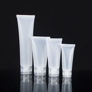 100ml reciclar creme cosmético do rosto de plástico tubo de espremer para a pele cuidados de saúde gel