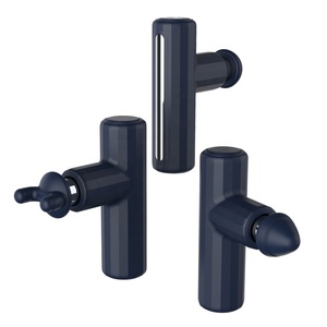 Mini Pistola de Masaje de Mano con 3 Cabezales de Silicona, 3 Niveles de Vibración, Temporizador de 10 Minutos, Fácil de Usar y Ligera - Product Image 3