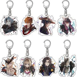 พวงกุญแจการ์ตูนอะนิเมะ genshin Mika cyno kaedehara <span class=keywords><strong>kazuha</strong></span> scaramouche เครื่องประดับพวงกุญแจรถผู้ชาย - Product Image 1