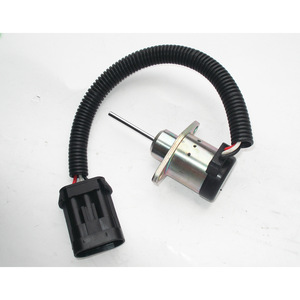 Válvula Solenoide de Paro para Excavadora Kubota 1G925-60011 OE 6691498, Pieza de Repuesto Metálica - Product Image 1