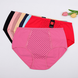 Paquete al por Mayor de 12 Piezas de Bragas de Algodón para Mujer Talla XXXL, Personalizables, de Talle Alto con Encaje, para Abuelas, Tallas Variadas - Product Image 1
