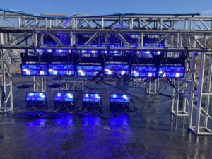 Braccio appeso colore STRIKE M Tilt stroboscopico testa di movimento luce del palco - Product Image 6