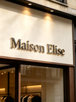 Lettres lumineuses LED personnalisées intérieures/extérieures étanches, logo découpé au laser en acrylique, enseigne décorative pour nom de magasin, adresse, panneau publicitaire