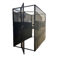 Cage pour chien SPX en acier robuste, revêtement poudré DG001, écologique, facile à assembler, personnalisable, grande taille 4 pieds, utilisation résidentielle