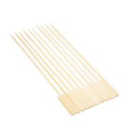 Brochettes de bambou et de fer de 28 cm pour l'extérieur