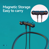 C11 Earbud Nirkabel Laris Manis dengan Magnetik 5.3, IPX4 Tahan Air, LED, untuk Olahraga, Latensi Rendah, Suara Hifi