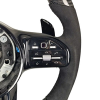 Accessoires de volant de voiture pour Mercedes-Benz Classe S W221 W219 S500 S280 S300 S350 S400 S600 Volant en fibre de carbone