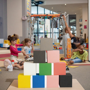 Wanfeng bloques de construcción de espuma de plástico suave de gran tamaño cubos grandes área de juegos accesorios de muebles para uso al aire libre - Product Image 1