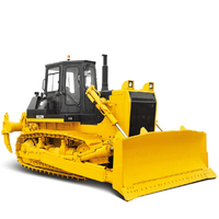 Machine d'ingénierie à forte traction, équipement chenillé à lame inclinable droite de 6,4 m³, modèle SD22-3, avec cabine scellée et amortisseurs