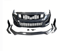 Kit carrosserie en fibre de carbone pour Ford Mustang S650 GT EcoBoost 2024+ Style Type-SC Pare-chocs avant et arrière Jupes latérales Accessoires extérieurs