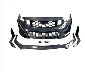 Kit carrosserie en fibre de carbone pour <span class=keywords><strong>Ford</strong></span> <span class=keywords><strong>Mustang</strong></span> S650 <span class=keywords><strong>GT</strong></span> EcoBoost 2024+ Style Type-SC Pare-chocs avant et arrière Jupes latérales Accessoires extérieurs - Product Image 2