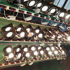 <span class=keywords><strong>Spot</strong></span> encastré rectangulaire noir à une tête 12W pour <span class=keywords><strong>plafond</strong></span>, éclairage LED - Product Image 5