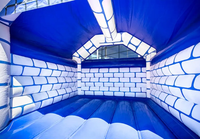Château gonflable géant commercial personnalisable en PVC, à prix d'usine, avec thèmes animaux et sportifs