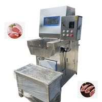 Machine à injecter la marinade automatique haute capacité pour la préparation de poisson, poulet, mouton, viande et saucisses