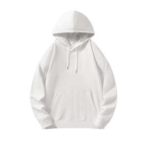 Autunno inverno marchio di moda <span class=keywords><strong>uomo</strong></span> personalizzato pesi massimi <span class=keywords><strong>con</strong></span> <span class=keywords><strong>cappuccio</strong></span> felpe ispessite tinta unita felpe <span class=keywords><strong>con</strong></span> stampa digitale - Product Image 5