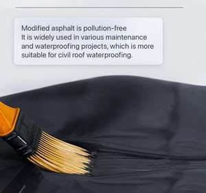 Revestimiento de membrana impermeable de asfalto de goma moderno <span class=keywords><strong>para</strong></span> paredes exteriores de construcción adhesivo transparente <span class=keywords><strong>emulsión</strong></span> acrílica de propilo puro - Product Image 3