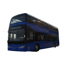 Bus urbain à deux étages diesel CNG électrique Fabriqué en Chine Bus Ankai pour le tourisme