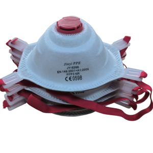 Masque FFP3 jetable certifié CE et UKCA EN149, respirateurs anti-particules avec valve - Product Image 3