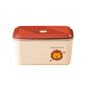 316 Stainless Steel Bento <b>Box</b> With Lid Rectangle <b>Lunch</b> <b>Box</b> For Office Workers And Students Insulated Bag Set - Product Image 5