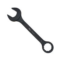 Clé combinée X-SPARK 3-1/2" DIN standard, forgée, en acier au chrome 40, à fourche ouverte, avec décalage de 14 degrés
