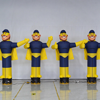 Danseur gonflable publicitaire HPS personnalisé à bras ondulants, figurine gonflable publicitaire pour événement promotionnel