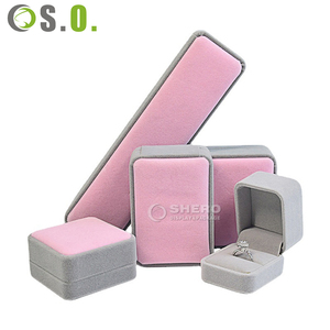 Luxury Velvet Jewelry Packaging Box for <b>Ring</b> Necklace Earring Ideal for Gift Giving And Retail Jewelry Display - Product Image 3