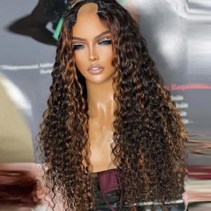 Tóc Giả Chữ U Nổi Bật Dành Cho Phụ Nữ Da Đen Tóc Giả Thẳng Xoăn Yaki Tự Nhiên Remy Tóc Giả Chữ V Gợn Sóng Toàn Thân Tóc Thật - Product Image 2