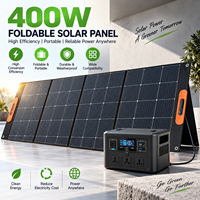 Panneau solaire monocristallin pliable 400W ETFE, chargeur solaire portable pour extérieur, efficacité 23%, MC4 pour camping-car, camping, station d'alimentation